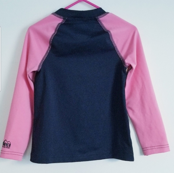 REI Sol Child Girl's Long Sleeve Swim Rashguard Top Size 4-5Y - Picture 7 of 11